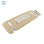 Driver Left Side Sun Visor for Silverado Sierra Tahoe Yukon (2007-2014) Beige