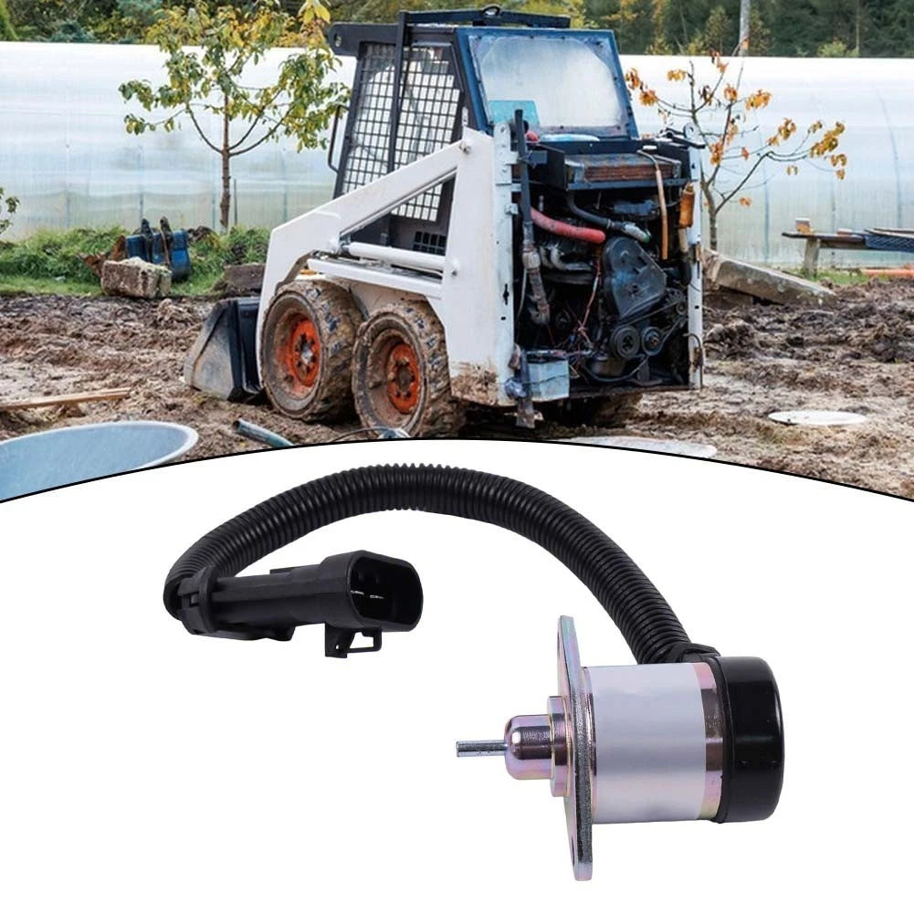 Fuel Shut Off Solenoid 6689034 for Bobcat Loader A300 A770 S250 (2000–2023)