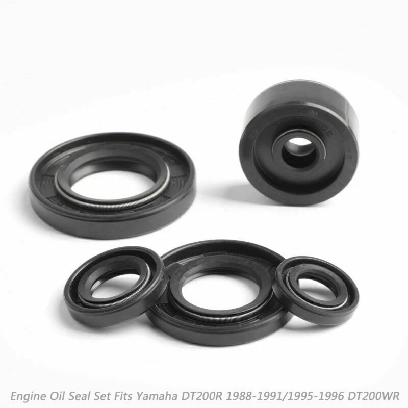 Engine Oil Seal Rebuild Kit for Yamaha DT200R (1988–1991, 1995–1996)