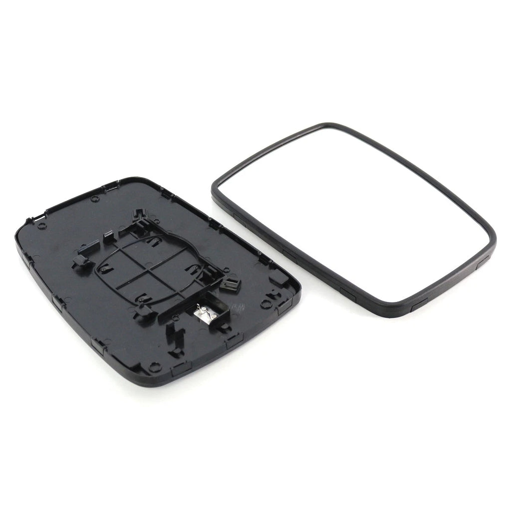 Set of 2 Heated Mirror Glass Chrome for Dodge RAM 1500 2500 (2009–2018)