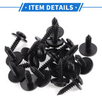 20 Pcs Fender Liner Splash Shield Bumper Cover Screw for Honda Accord (2006–2007)