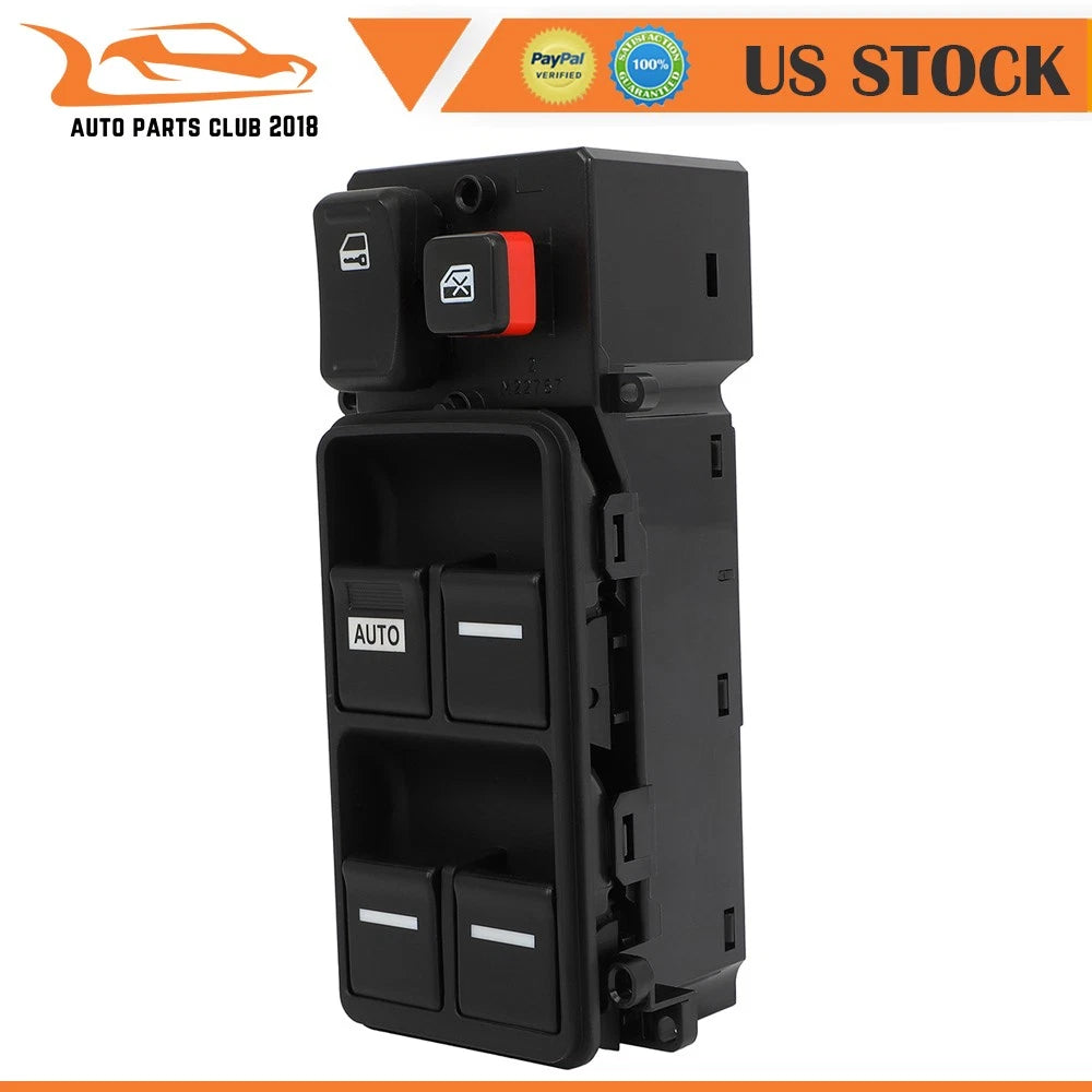Power Window Switch for Honda Odyssey (2005–2010) Front Left 6 Buttons