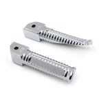 Chrome Racing Foot Pegs for Kawasaki ZX-6R 636RR ZZR 750 1100 1200 10R