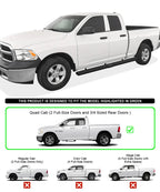 Wheel to Wheel Steel Bar for Ram 1500 Quad Cab (2009-2018)