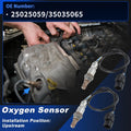 2X Upstream Oxygen Sensor for Honda Accord 3.5L (2008–2017) 25025059/35035065