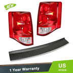 Set of 2 Tail Lights for Dodge Grand Caravan (2011–2020)