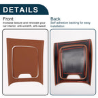 Set of 1 Center Console Panel Sticker for Mercedes-Benz C-Class (2022–2024)