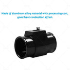 36mm Water Temp Sensor Gauge Radiator Hose Joint Pipe Adapter for