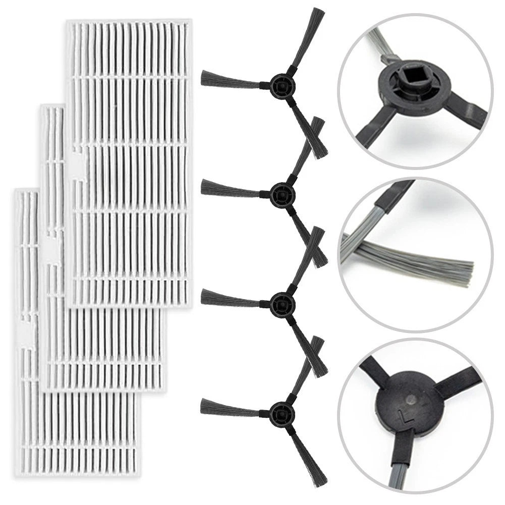 Sweeping Brush Filter Set for GOOVI Robot Vacuums (151/150)