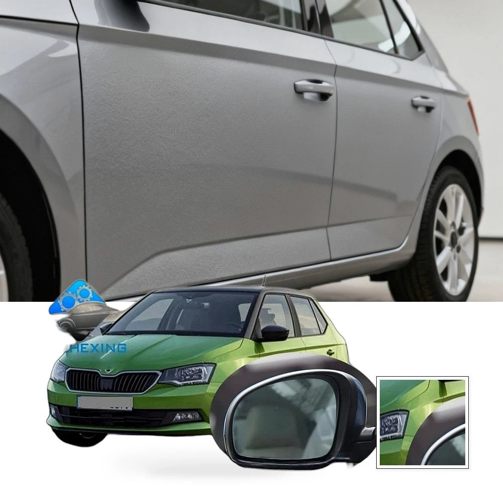 Left Mirror Glass for Skoda Fabia (2008–2014) 5J0 857 521