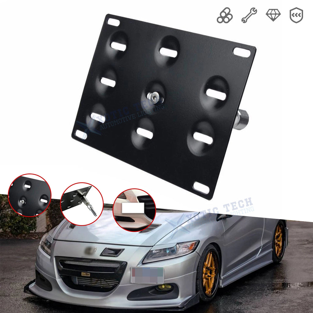 Front Bumper Tow Hook Relocating Mounting Bracket for Honda Insight (2011–2014)