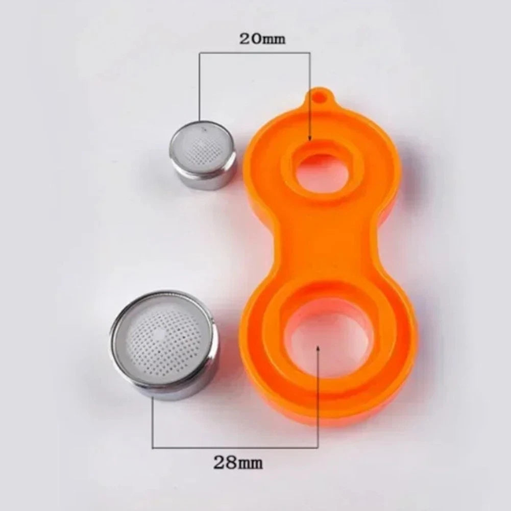 Portable Plumbing Tool for Faucet Valve Core and Hose Nut Adjustment