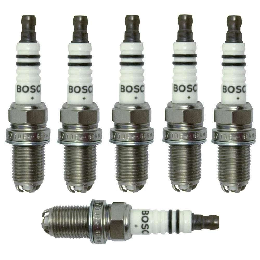 Set of 6 Spark Plugs for Volvo 850 960 S60 S70 S80 S90 V70 V90 (Bosch FGR7DQE0)