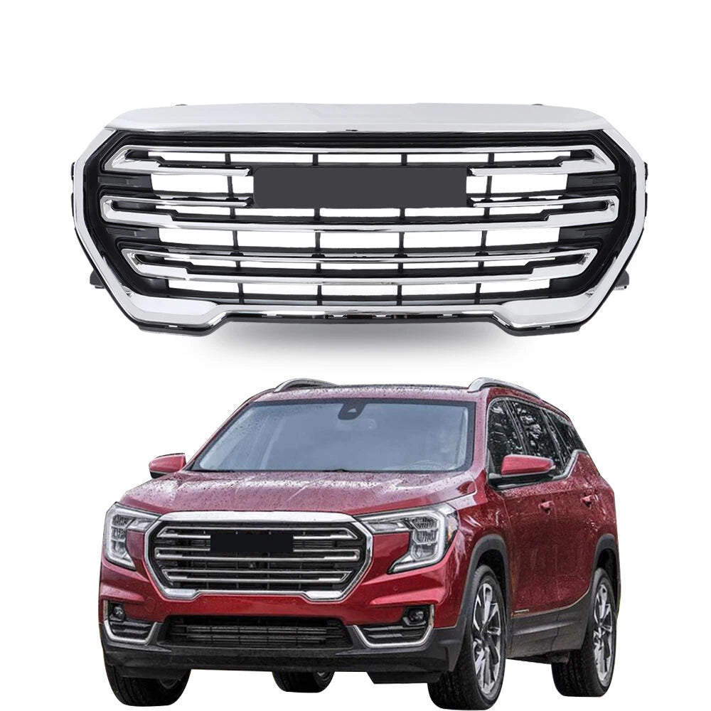 Chrome Front Upper Bumper Grille for GMC Terrain (2022–2023)