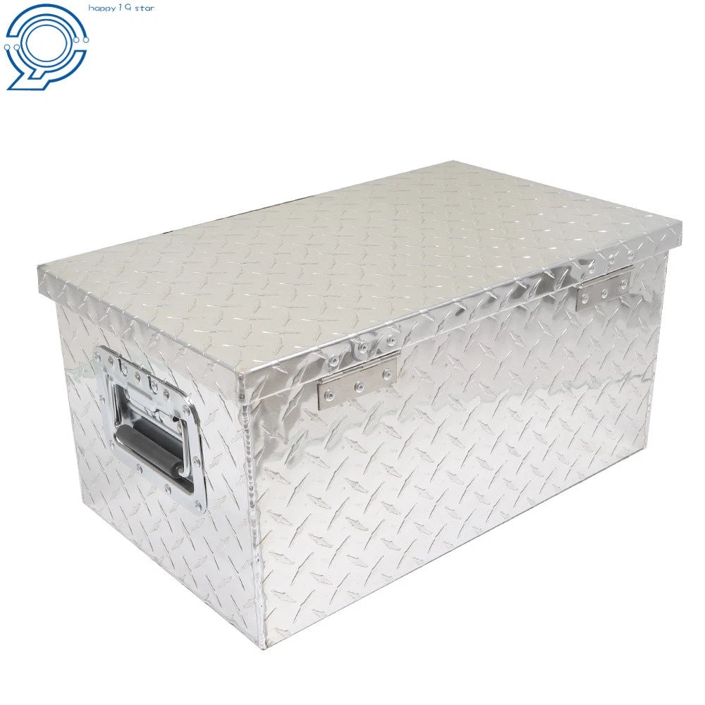 20-Inch Aluminum Diamond Plate Tool Box for Trailer Pickup RV