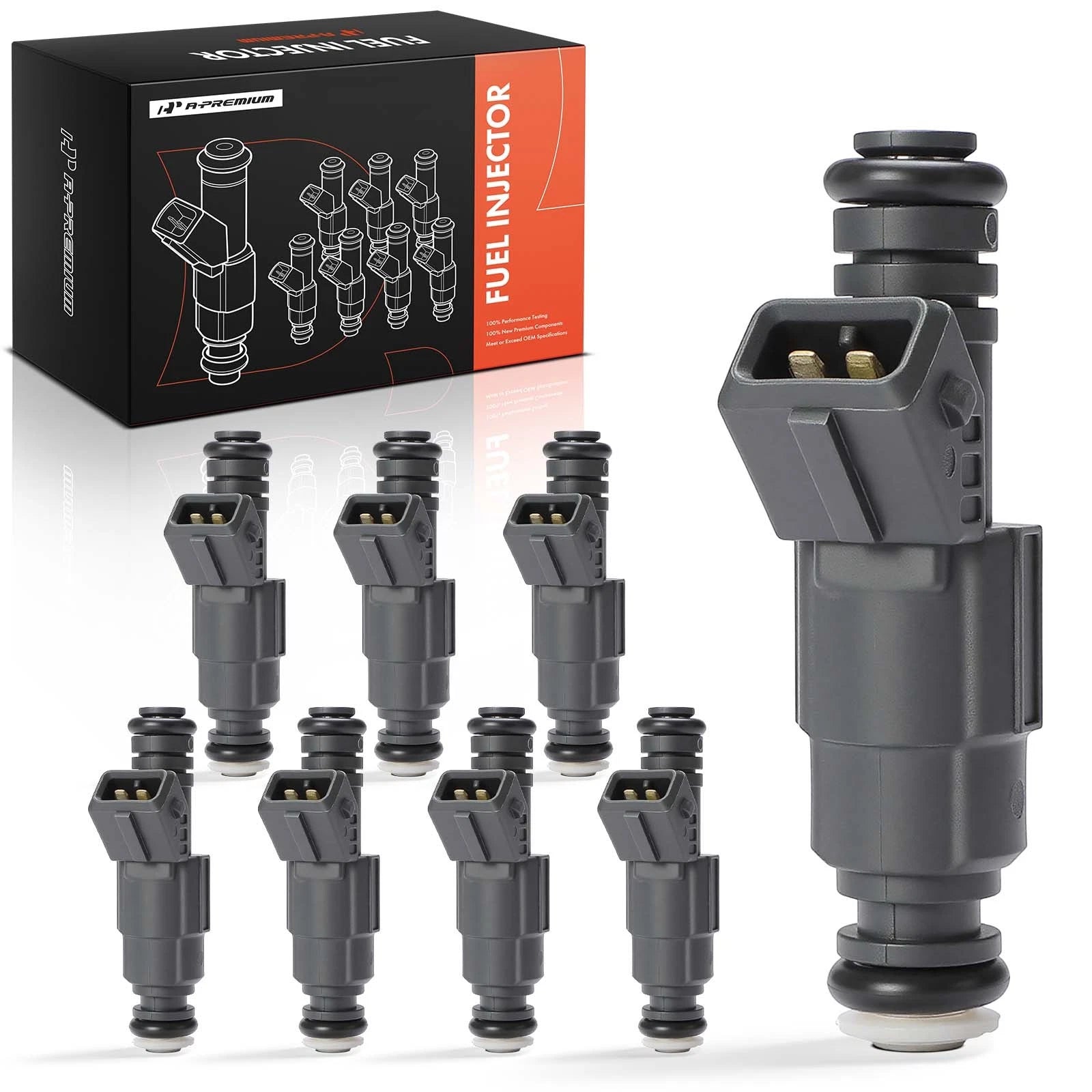 8x Fuel Injector for Chevrolet Camaro Corvette Cadillac CTS (2002–2020)
