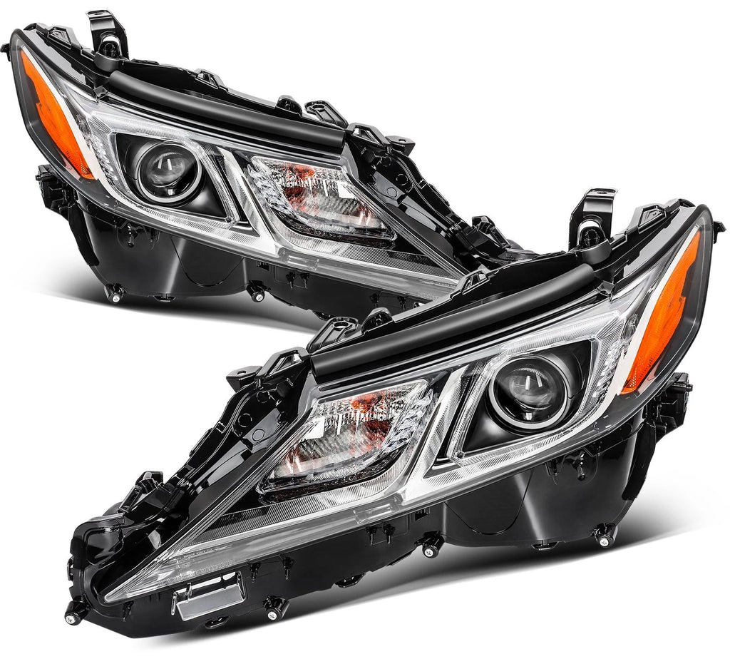 Set of 2 Full LED Headlights Assembly for Camry (2018–2024)