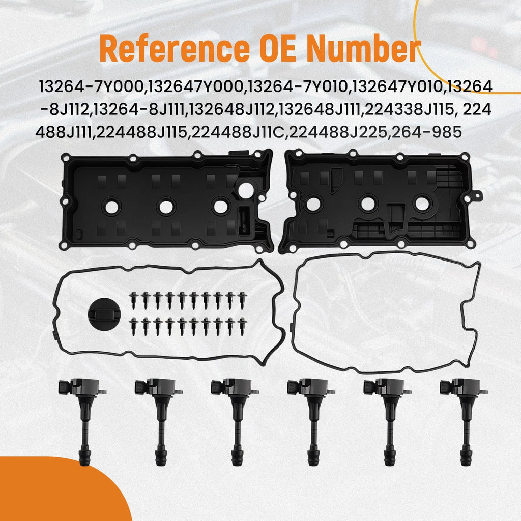 Valve Cover for Nissan Murano 3.5L (2003–2007), Infiniti I35 3.5L