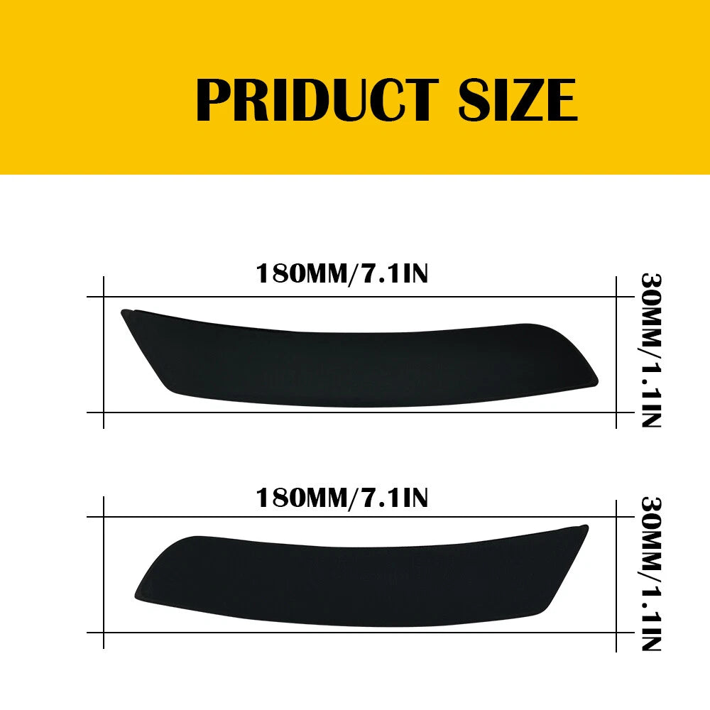 Set of 4 White LED Smoke Side Marker Lights for Chevrolet Camaro (2016–2021)
