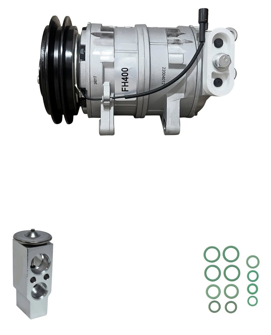 A/C Compressor Kit Replacement for Isuzu NRR 5.2L Turbo (2006–2006)