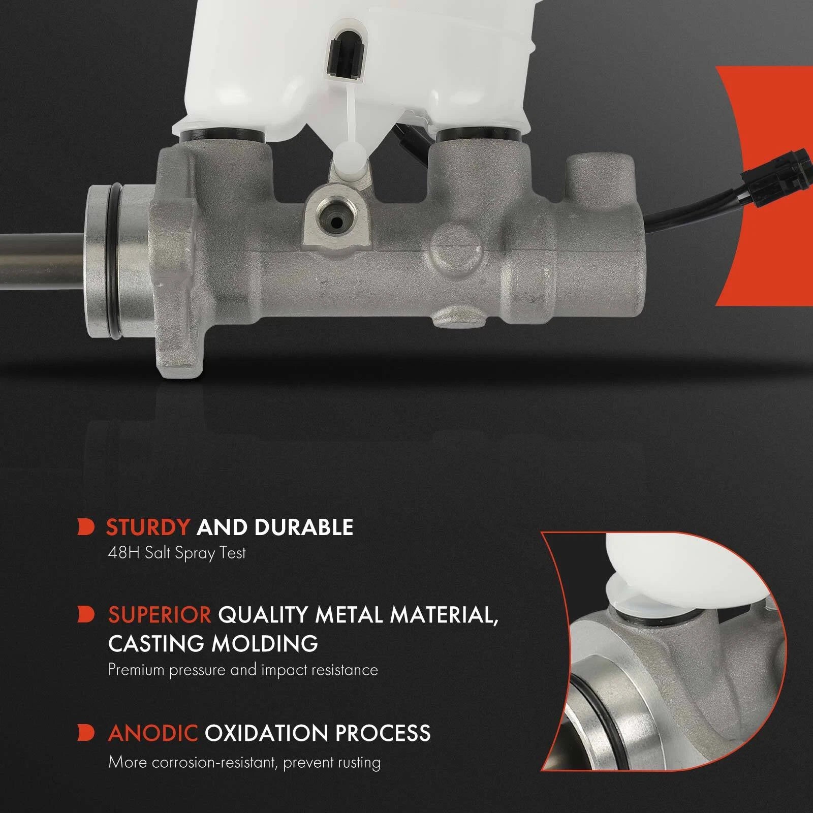 Brake Master Cylinder with Reservoir for Kia Rio (2003–2005)