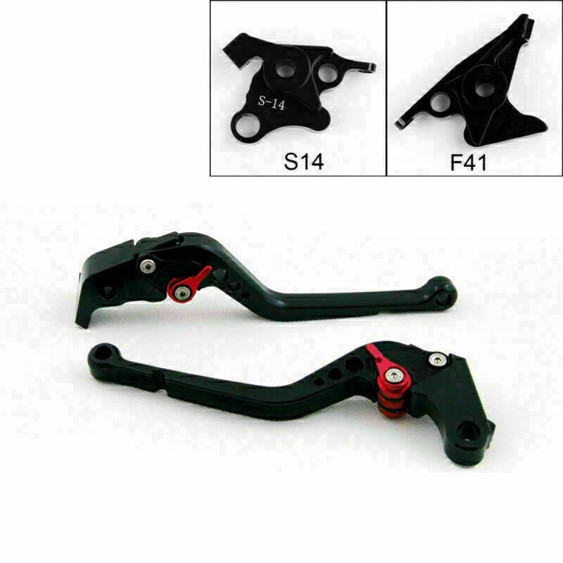 Long Brake Clutch Levers for Suzuki Hayabusa GSXR1300 (2008–2014) Black T9