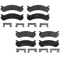 Set of 4 TRW Pro Metallic Brake Pads for Chevrolet GMC Hummer