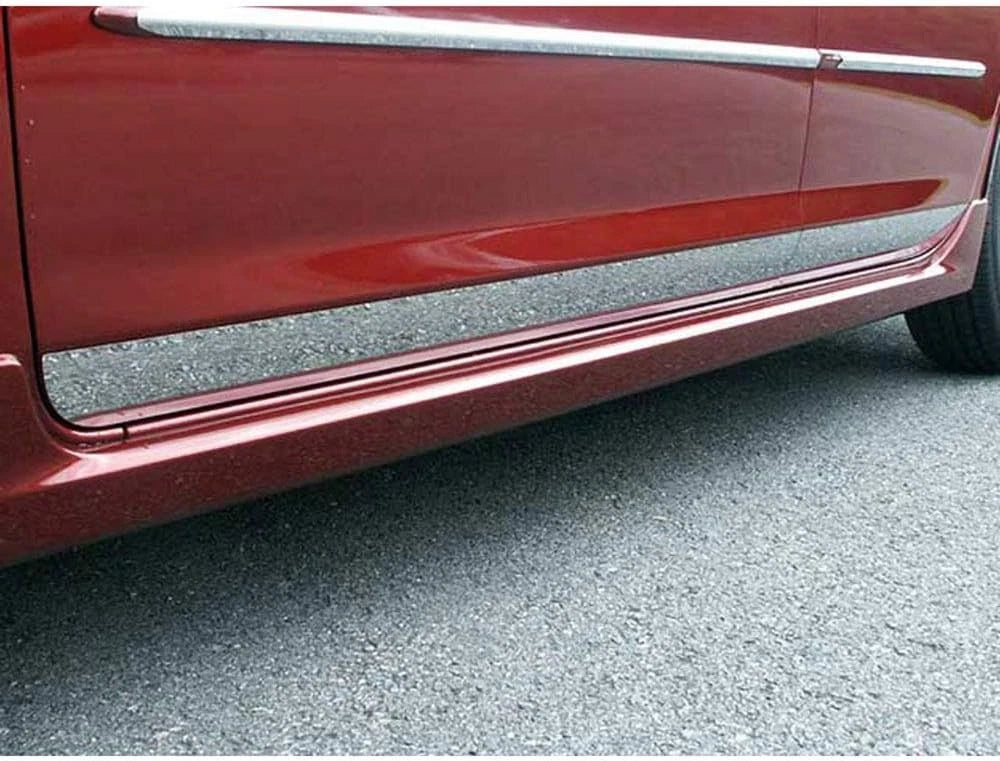 4p Luxury FX Chrome 2 3/4-3 1/2' Rocker Panel Molding for 04-09 Mazda 3