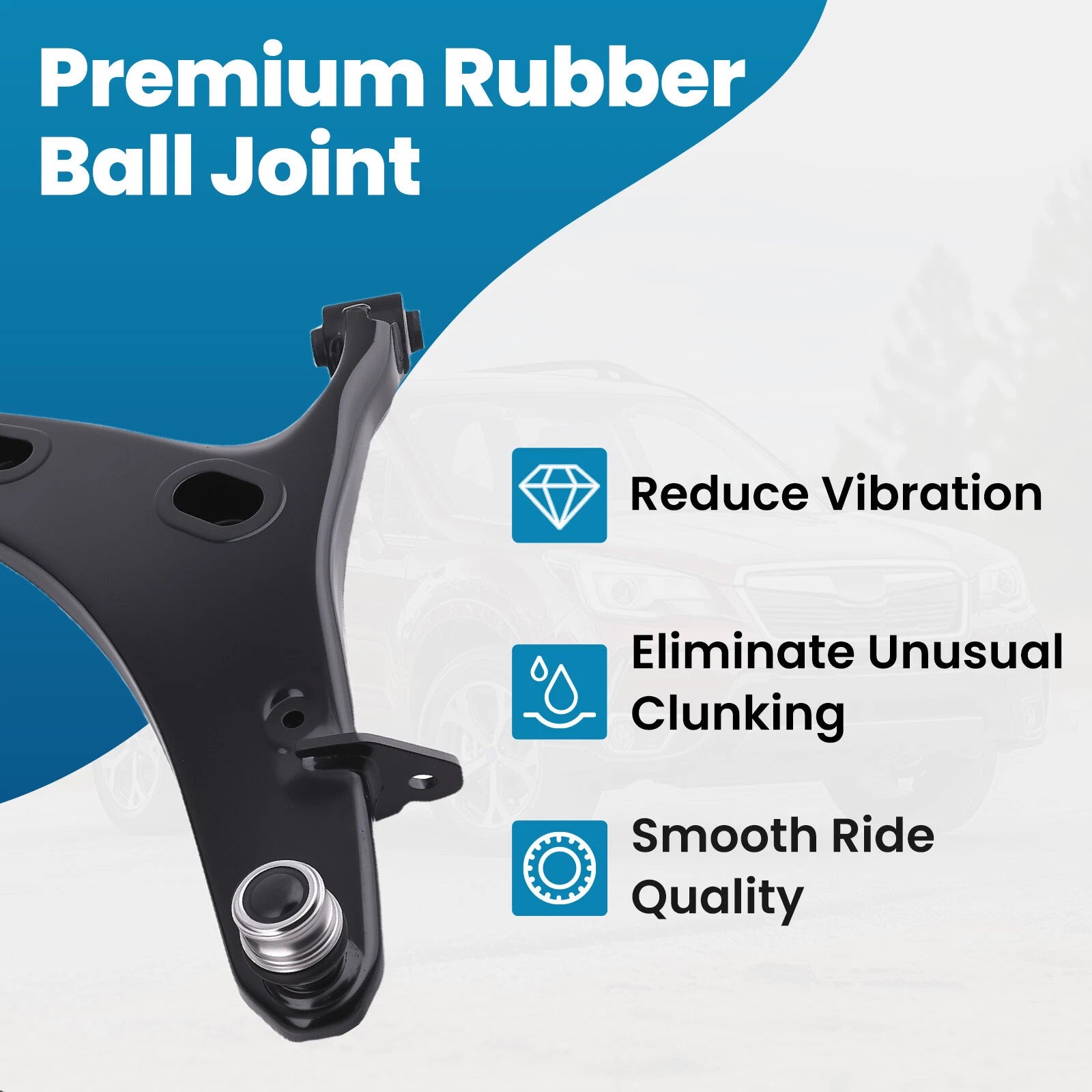Front Suspension Control Arm and Ball Joint for Subaru Forester (2014-2018)