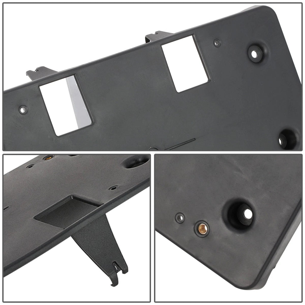 Front Bumper License Plate Mounting Bracket for BMW X3 X4 (2018–2021)