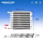 16" Tube & Fin Electra-Cool Replacement Cooler for Automotive