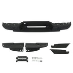 Rear Bumper Assembly for Chevrolet Colorado (2004–2007) Metallic Black