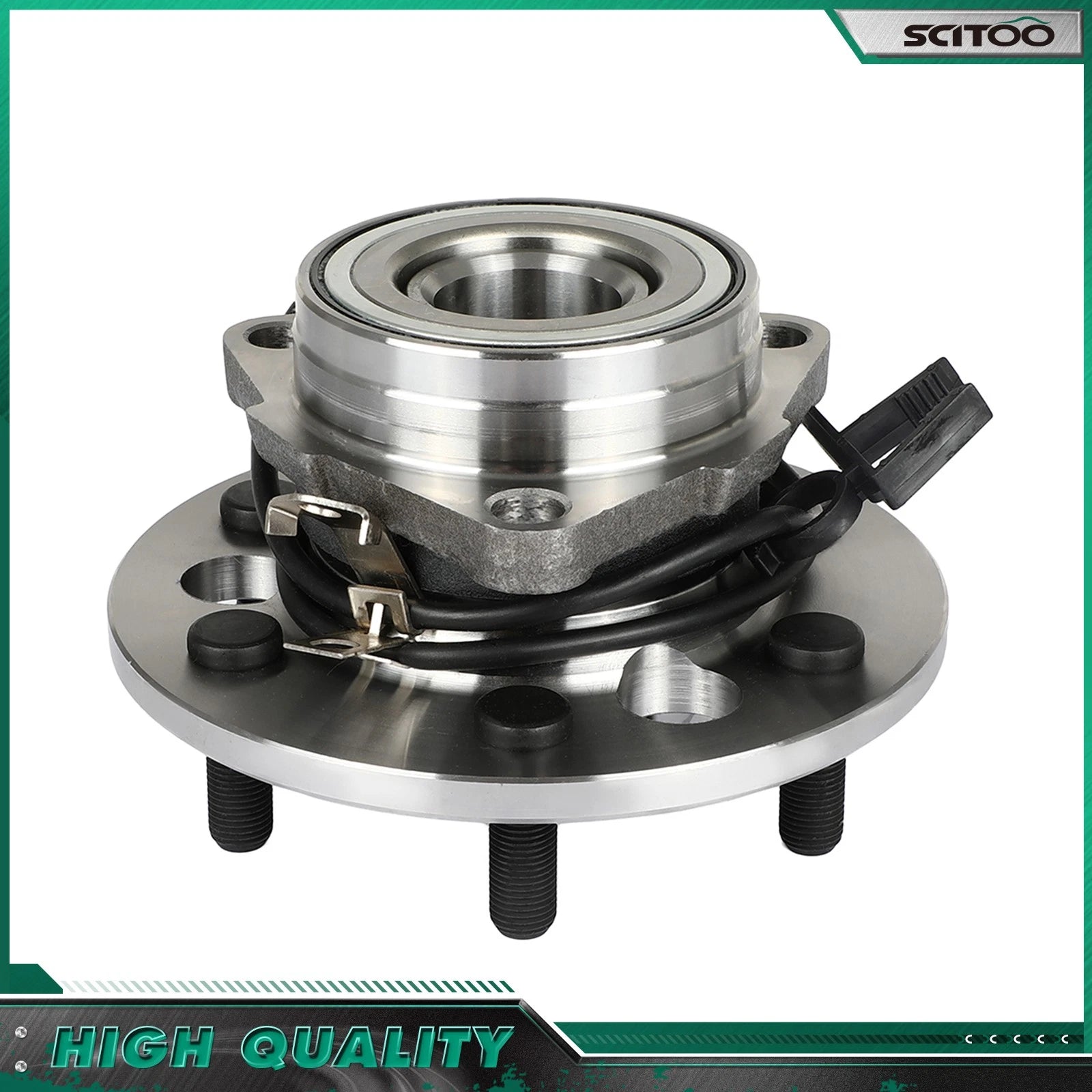 Set of 2 Front Wheel Hub Bearing Assembly for GMC K1500 K2500 Suburban (1995–1999)
