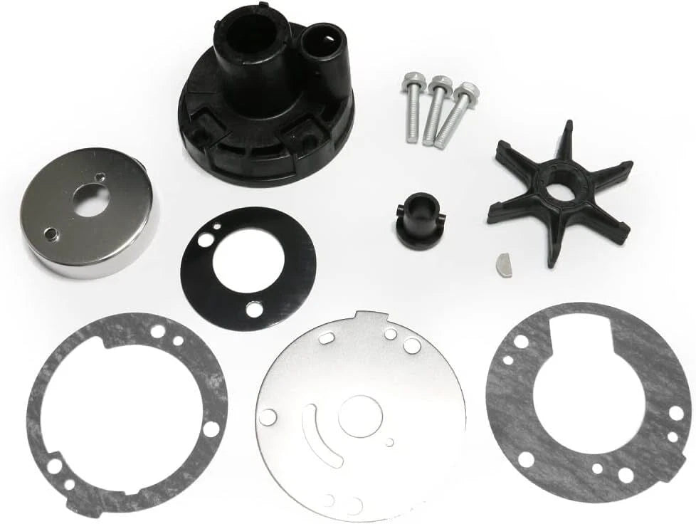 Water Pump Impeller Repair Kit for Yamaha Outboards 20-30 HP (1984–2023) 689-W0078-04