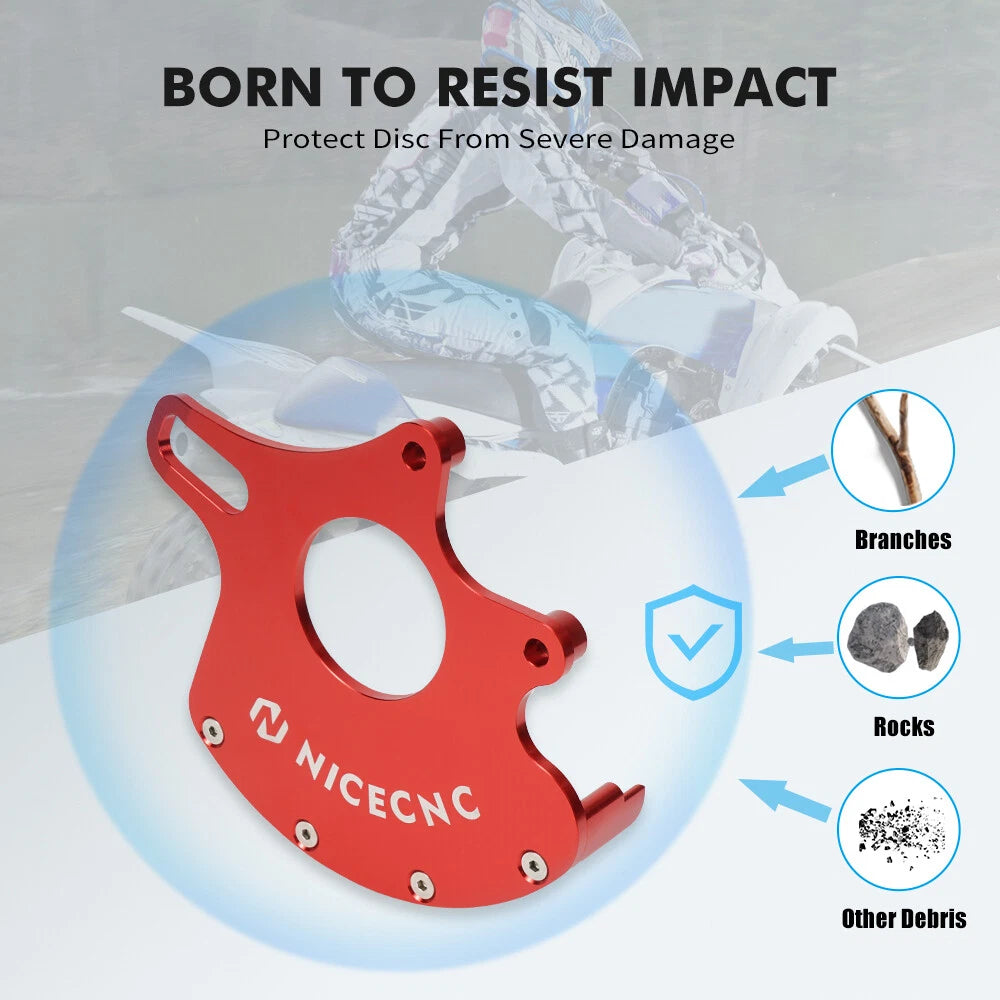 Rear Disc Rotor Guard Bracket for Yamaha Raptor YFM 700R (2013–2026)