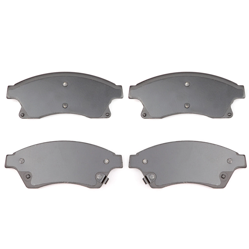 Front Disc Rotors and Ceramic Brake Pads Kit for Chevrolet Cruze Sonic (2012–2015)