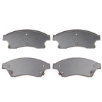 Front Disc Rotors and Ceramic Brake Pads Kit for Chevrolet Cruze Sonic (2012–2015)