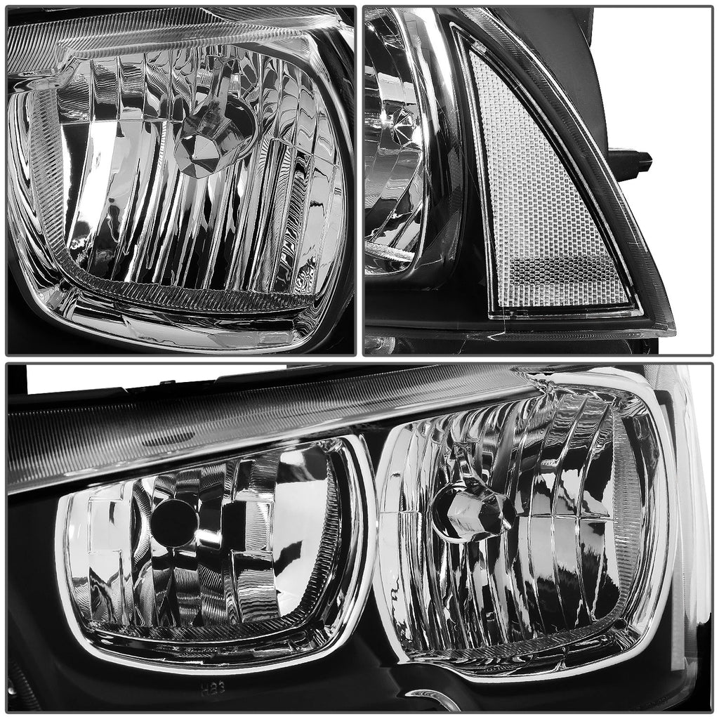 Pair of Headlights for Dodge Charger (2011–2014) - Black Housing, Clear Signal