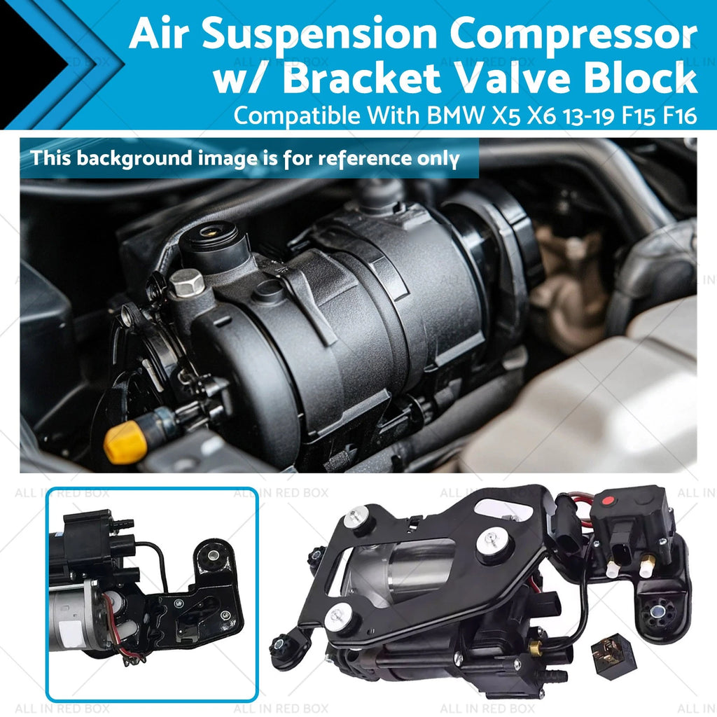 Air Suspension Compressor Valve Block Kit for BMW X5 F15 F85 X6 F16 F86