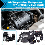 Air Suspension Compressor Valve Block Kit for BMW X5 F15 F85 X6 F16 F86