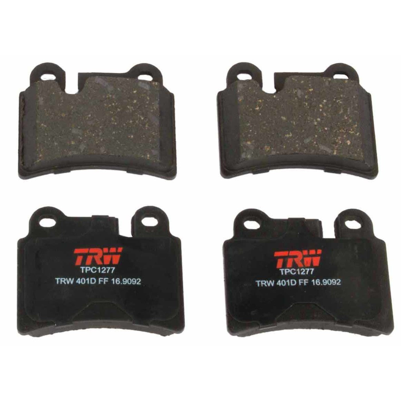 Brake Pad Set for Volkswagen Touareg (2007–2009) Rear