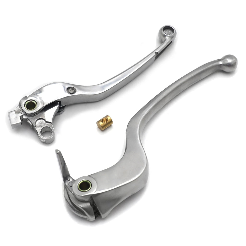 L/R Chrome Brake Clutch Hand Lever for Suzuki GSX-R 1000 (2007–2008)