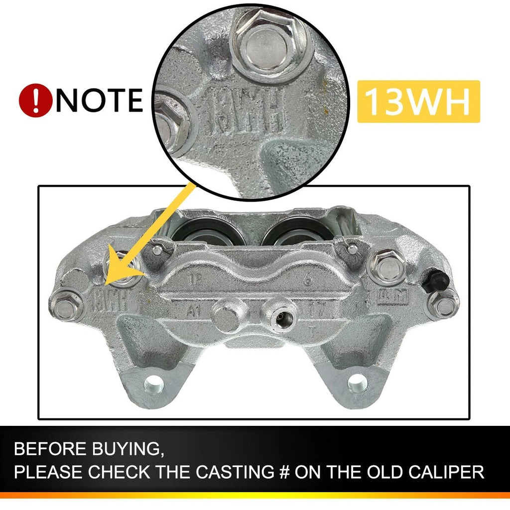 Front Side Brake Caliper for Toyota 4Runner Lexus GX470 (2003-2009)