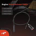 Hood Release Cable for BMW E90 335i 325i 330i 335d M3 (2007-2013)