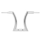 18" Rise Chrome Hanger Bar Handlebar for Harley Touring Softail