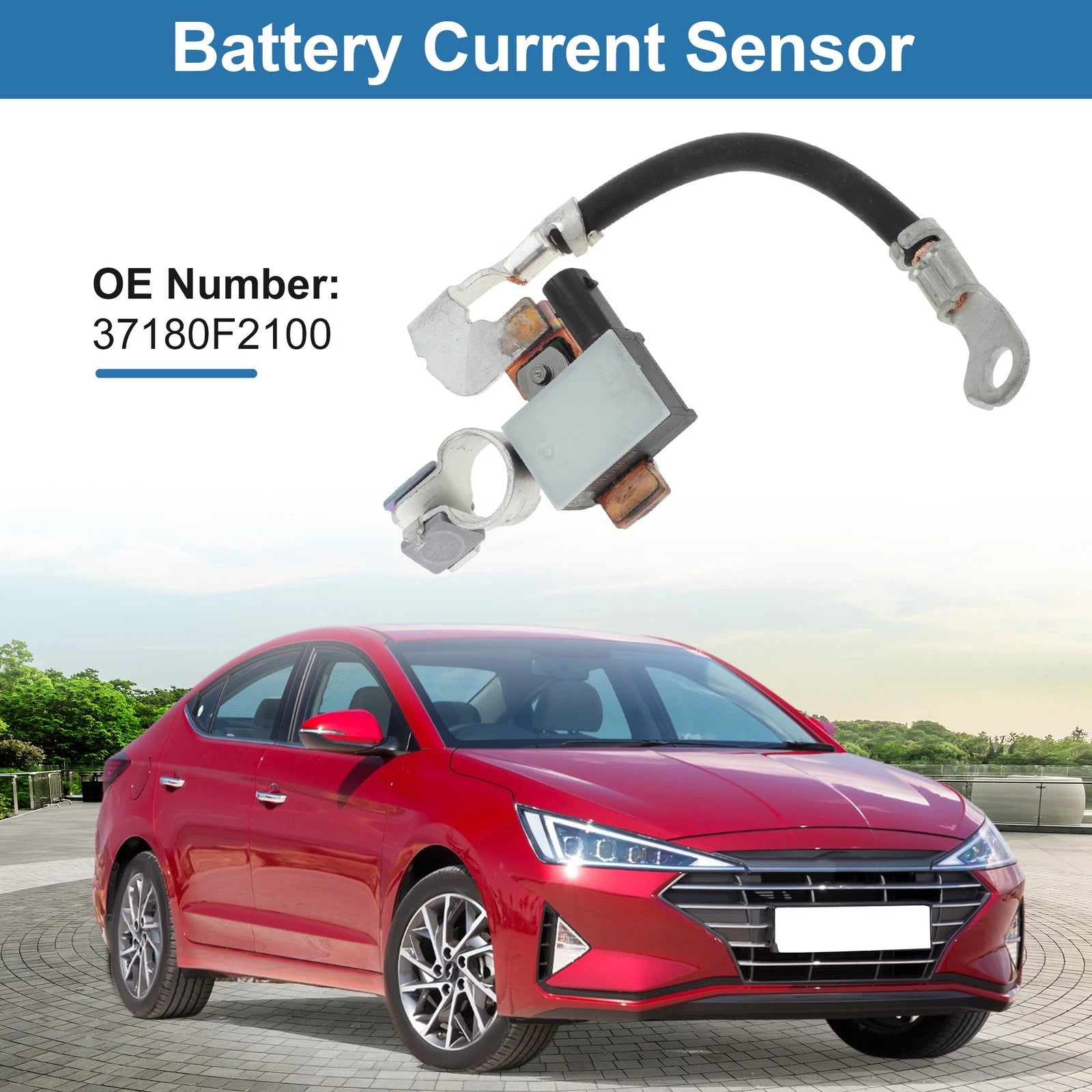 Battery Current Sensor No.37180F2100 for Hyundai Elantra (2017–2020)