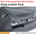 Door Panel Insert Cards for Chevrolet Camaro (2010–2015) Black Leather