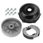 Rear Brake Drum Hub Cover & Shoes Set for Honda Foreman 500 (2005–2023)