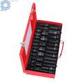 35pcs Deep Impact Socket Set 1/2" Drive 8-32mm for Garage Tools