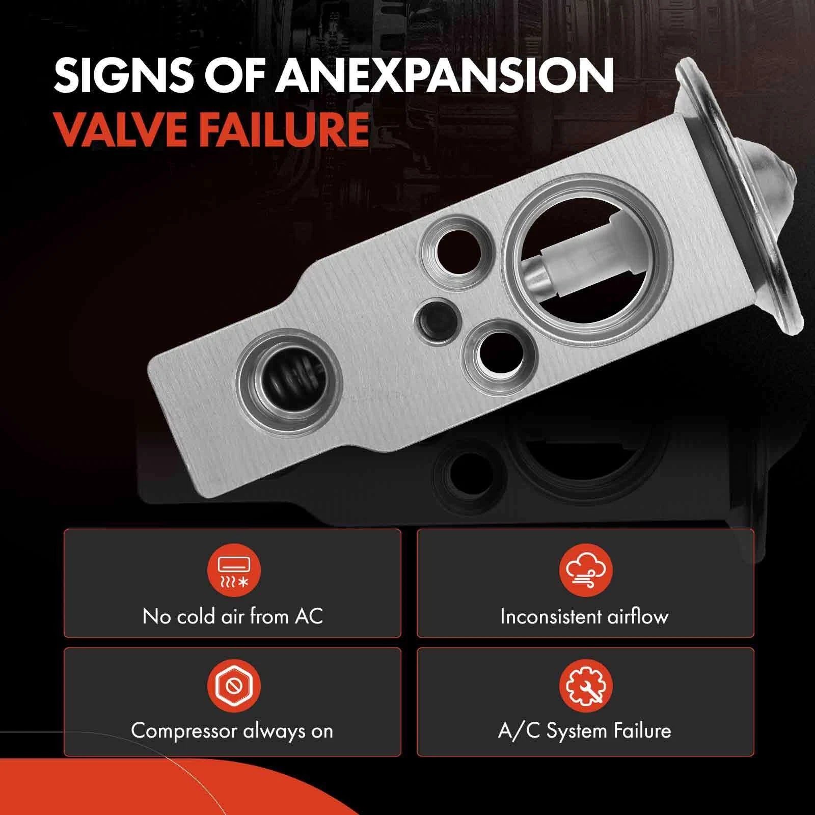 A/C Expansion Valve for Mitsubishi Eclipse, Chrysler Sebring (2000-2005)
